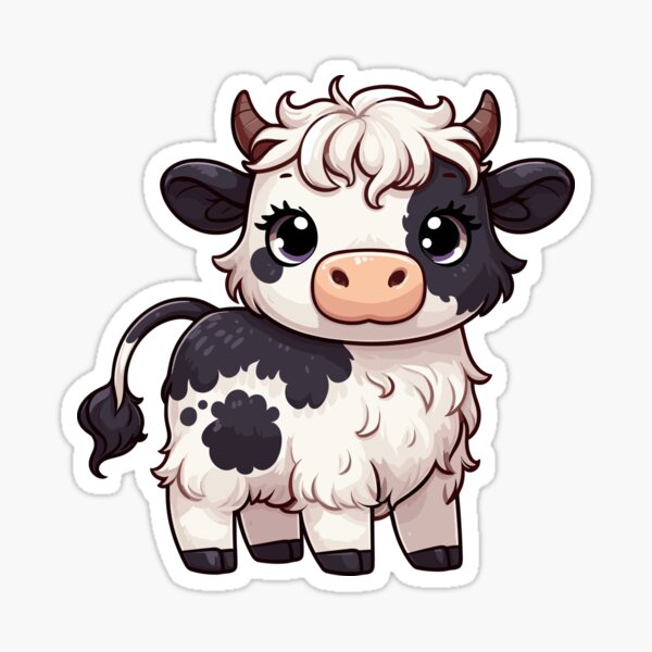 Item preview, Belted Galloway Cow  designed and sold by cave-canvas.