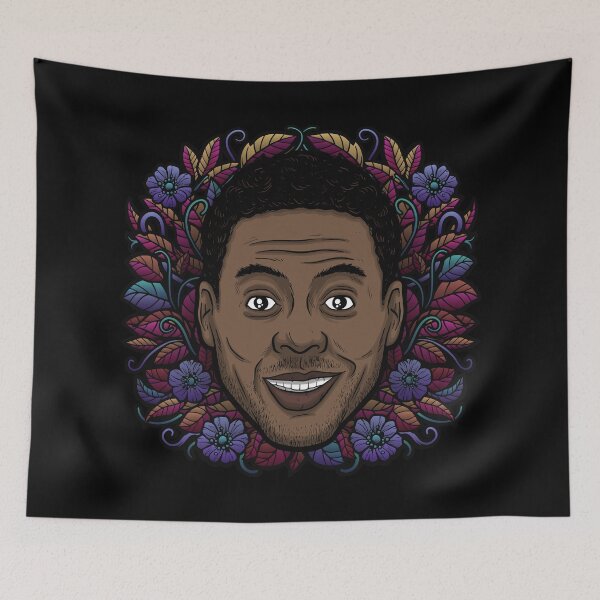 Item preview, Chris Rock (Flowered) designed and sold by BaddestShirt.