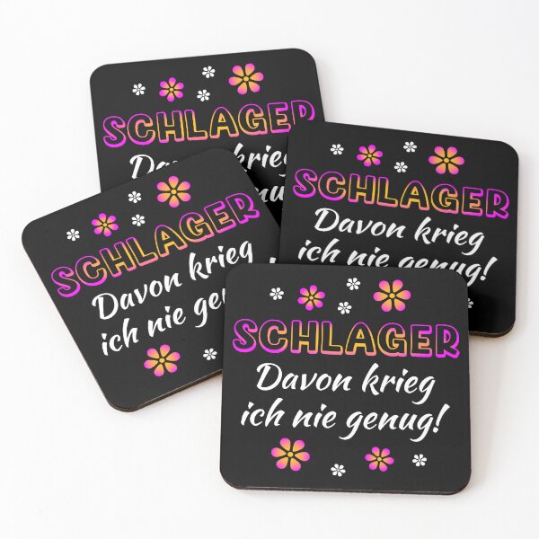Item preview, Schlager songs - I can never get enough of them designed and sold by ajkbilder.