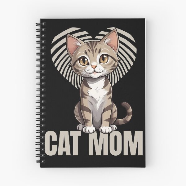 Artikelvorschau, Herz-Katzen-Mama entworfen und verkauft von LaldyAnimals.