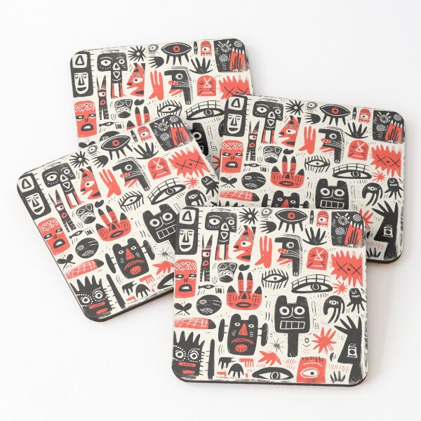 Item preview, Folklore Motifs Print designed and sold by sheprint.