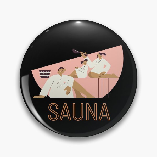 Item preview, Pasión por la sauna - gráfico designed and sold by coolvibes-shop.