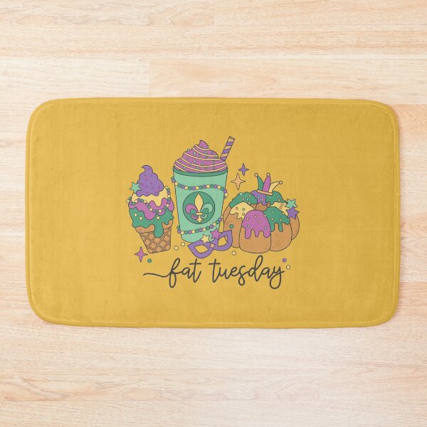 Item preview, Fat Tuesday King Cake Mardi Gras New Orleans designed and sold by ArtMeetsPizza.