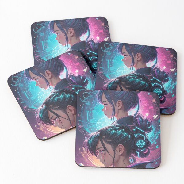 Item preview, Cyberpunk Isekai Twins designed and sold by TondoMeander.