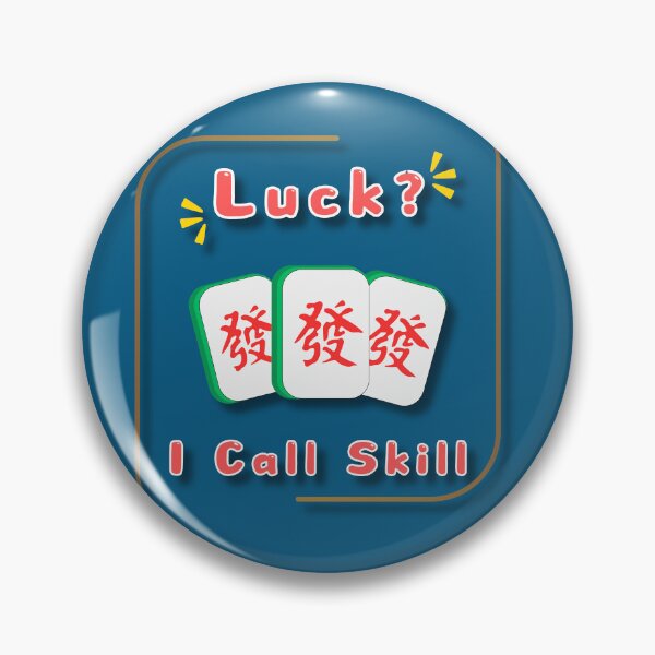 Artikelvorschau, Glück? Ich nenne skills_funny Mahjong-Geschenk entworfen und verkauft von jessie848v.