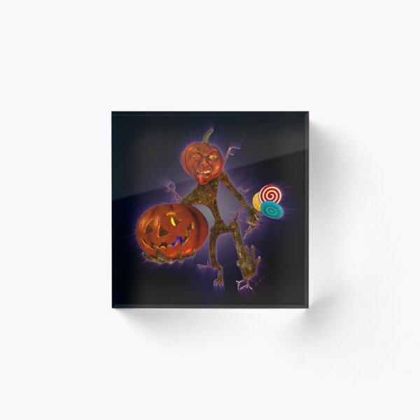 Aperçu de l'œuvre Halloween - Illustration 3D fantastique - Deuxième version - Violet créée et vendue par KairoDesign.