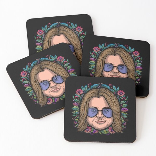 Item preview, Mitch Hedberg (Flowered) designed and sold by BaddestShirt.