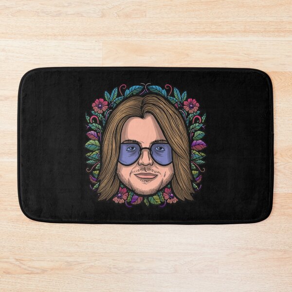Item preview, Mitch Hedberg (Flowered) designed and sold by BaddestShirt.