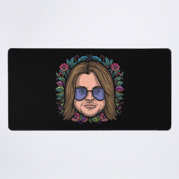 Item preview, Mitch Hedberg (Flowered) designed and sold by BaddestShirt.