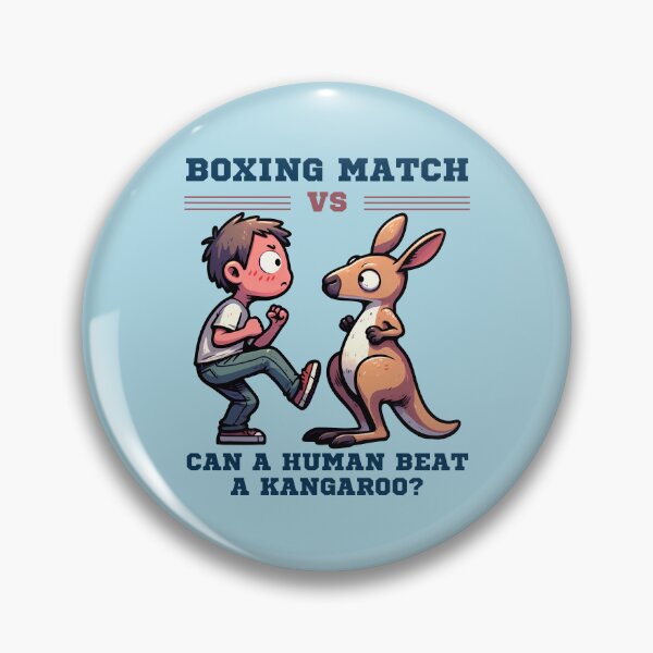 Item preview, Can a Human Beat a Kangaroo T-Shirt: Exploring the Unthinkable! designed and sold by SmallBoY1996.