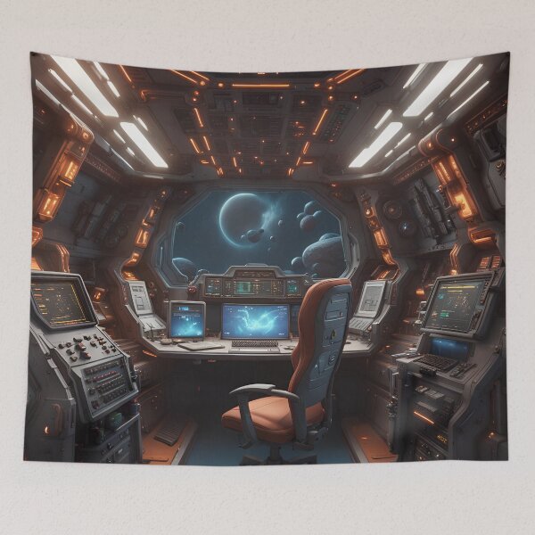 Item preview, Spaceship command room. designed and sold by Kenosuke78.