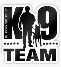 K-9 Team - K9 Unit - Malinois Sticker