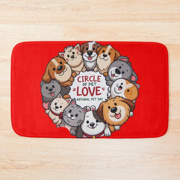Item preview, Paws of Affection: National Pet Day designed and sold by AI-Only Creations.