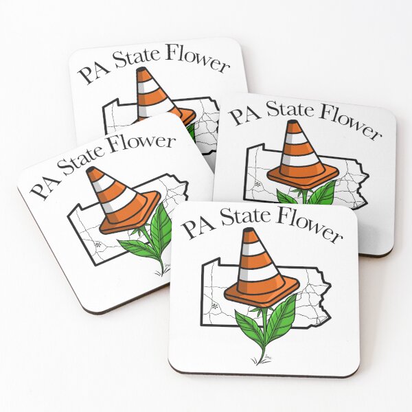 Item preview, Pennsylvania State Flower (black) designed and sold by juliejuice412.
