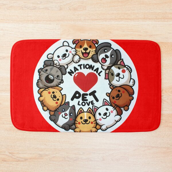 Item preview, Furry Joy: Celebrating National Pet Day designed and sold by AI-Only Creations.