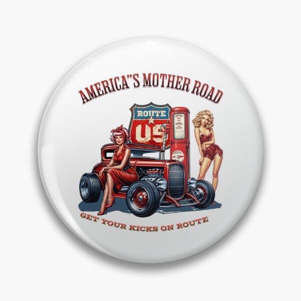 Item preview, America's mother road - hot rod garage - In rust we trust- Car mods - Mighty car mods - Car madness - Up load designed and sold by JansenGS.
