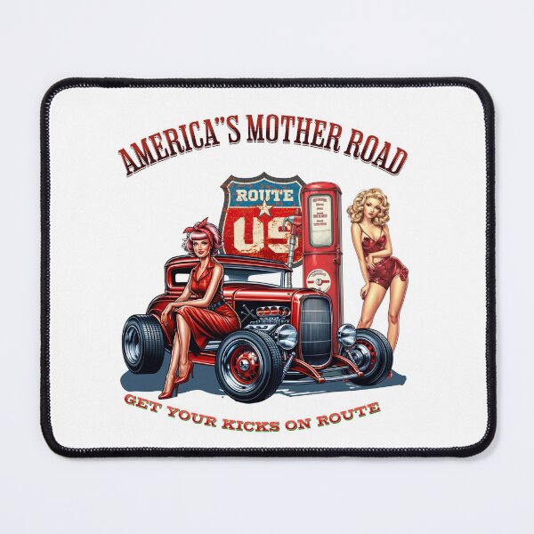 Item preview, America's mother road - hot rod garage - In rust we trust- Car mods - Mighty car mods - Car madness - Up load designed and sold by JansenGS.