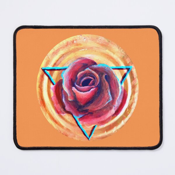 Item preview, Geometric Rose Flower designed and sold by Levana-Jane.