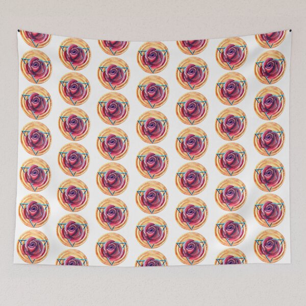 Item preview, Geometric Rose Flower  designed and sold by Levana-Jane.