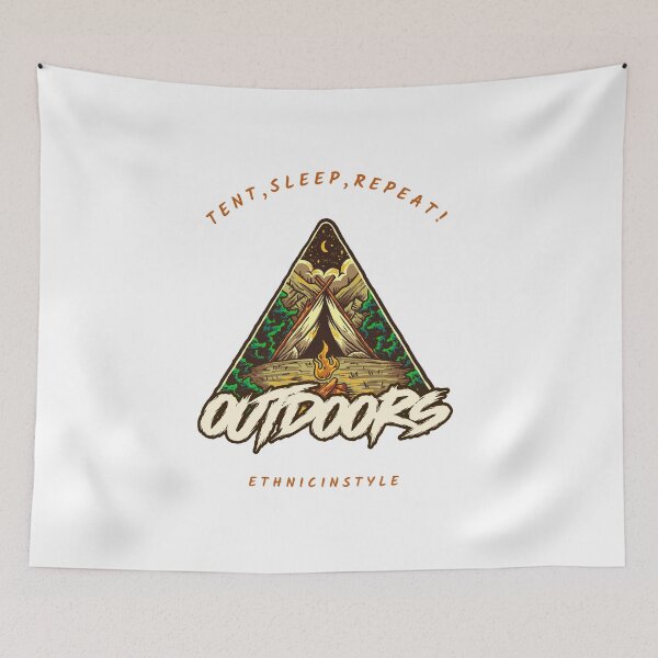 Item preview, Outdoor: Tent, Sleep, Repeat designed and sold by ETHNIC-Clothing.