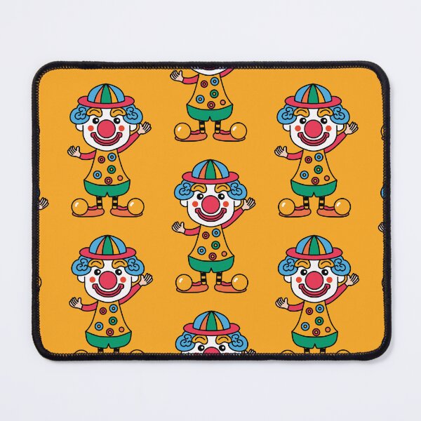 Item preview, Colorful smiling clown in cartoon style designed and sold by HarridanCreates.