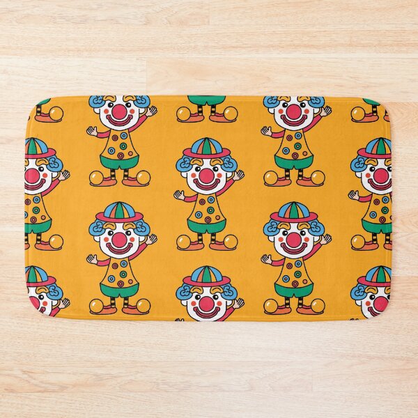 Item preview, Colorful smiling clown in cartoon style designed and sold by HarridanCreates.