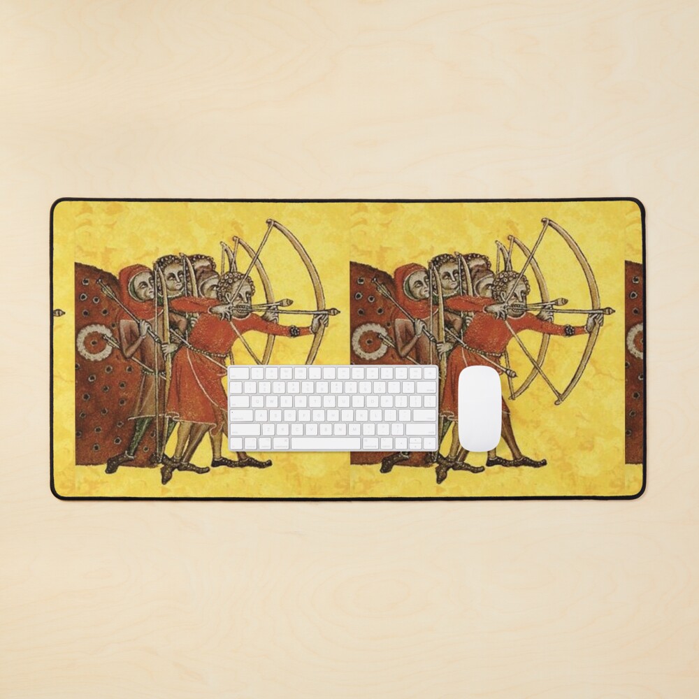 Vista previa del artículo con la obra «Alfombrilla de escritorio», diseñado y vendido por VintageManiac.