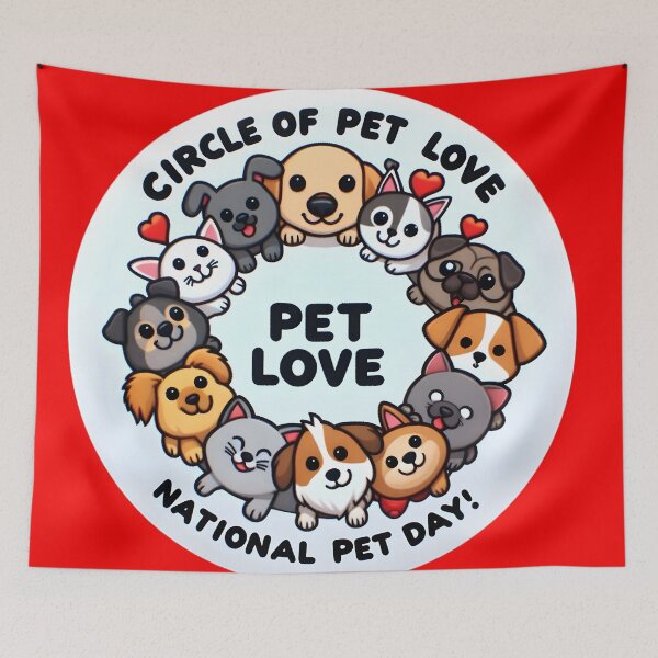 Item preview, Pets United: Cherished Moments designed and sold by AI-Only Creations.