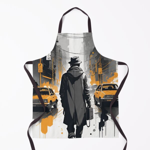 Item preview, ink painting of man walking down the road designed and sold by optimusprime39.
