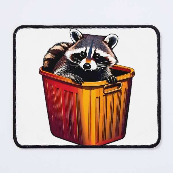 Item preview, Trash Panda - Cute Raccoon In A Trashcan designed and sold by AIncredible.
