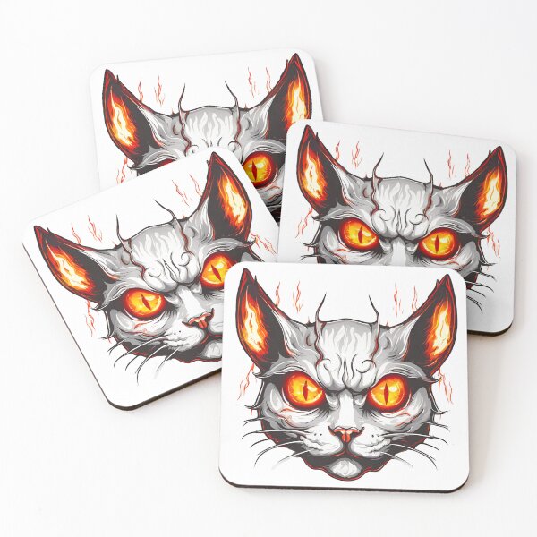 Item preview, Hellish Laser Vision Cat designed and sold by Tom-Johnson.
