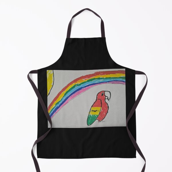 Artikelvorschau, Regenbogen, Papagei, Sonne, rot, gelb, Himmel, grün, entworfen und verkauft von Amser77.