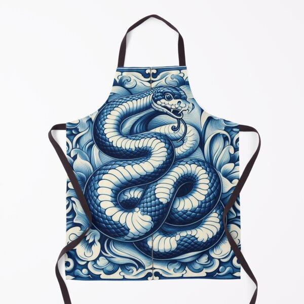 Item preview, Dutch Tile: The No.2 Snake designed and sold by ArtNook777.