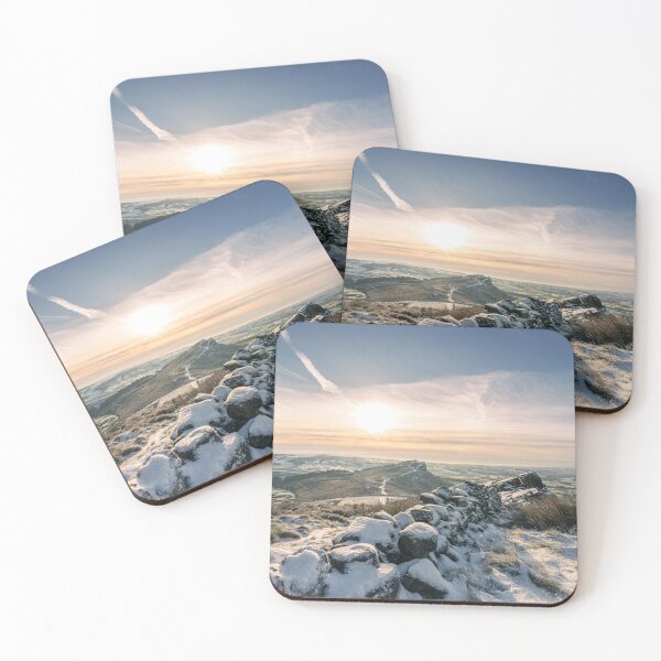Item preview, A rural Peak District winter landscape scene. designed and sold by RobThorley.