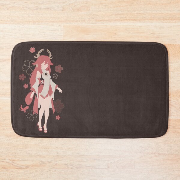 Item preview, Flat Yae Miko design from Genshin Impact designed and sold by damomonkey.