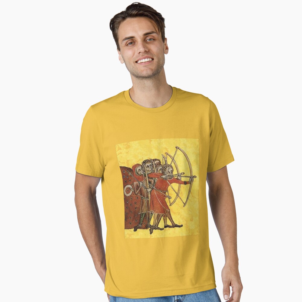 Vista previa del artículo con la obra «Camiseta esencial», diseñado y vendido por VintageManiac.