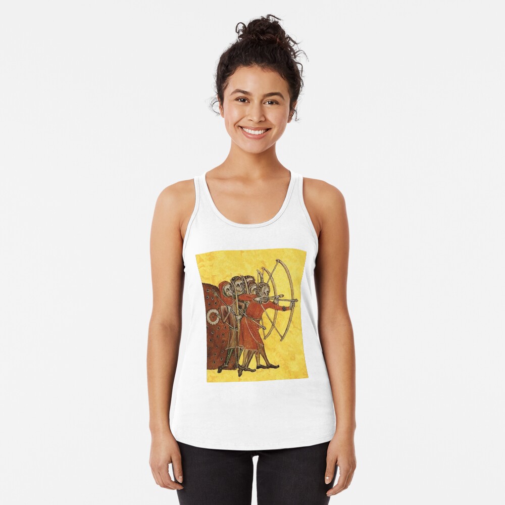 Vista previa del artículo con la obra «Camiseta con espalda nadadora», diseñado y vendido por VintageManiac.