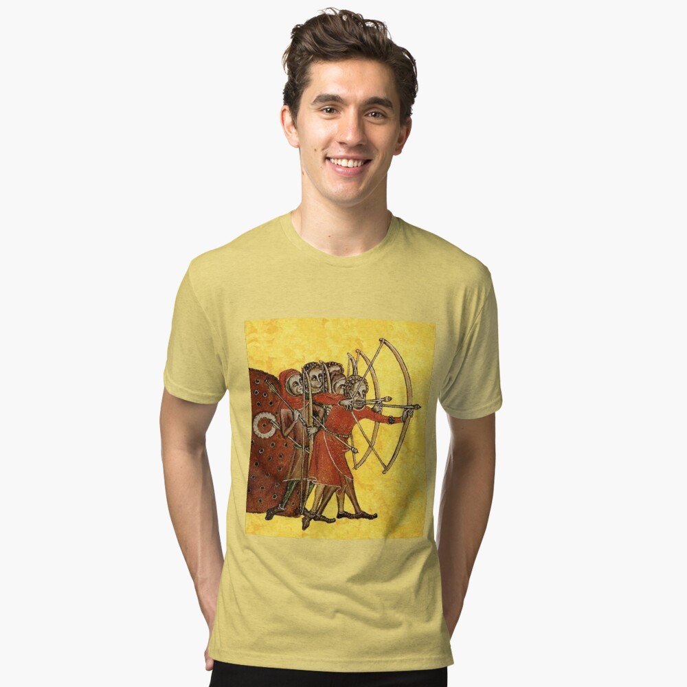 Vista previa del artículo con la obra «Camiseta de tejido mixto», diseñado y vendido por VintageManiac.