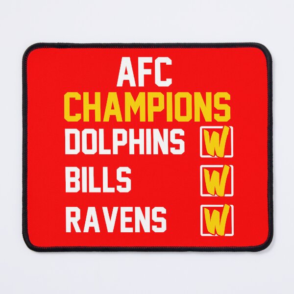 Item preview, Kansas City Chiefs AFC Champions designed and sold by NerdCulture.