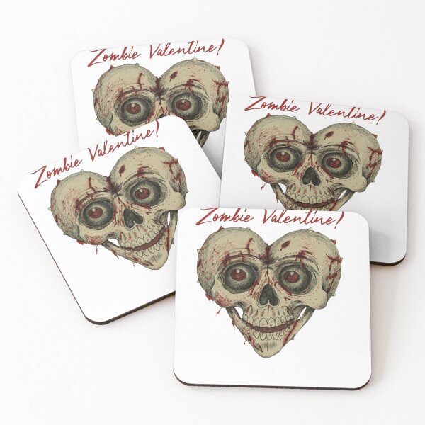 Item preview, Love Beyond the Grave: Zombie Valentine designed and sold by ChicArtThreads.