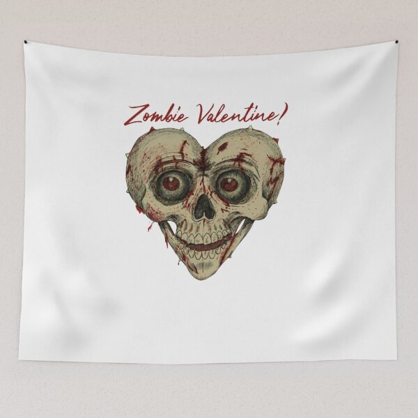 Item preview, Love Beyond the Grave: Zombie Valentine designed and sold by ChicArtThreads.