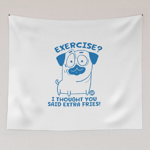 Item preview, EXERCISE EXTRA FRIES DOG designed and sold by TODD GOLDMAN.
