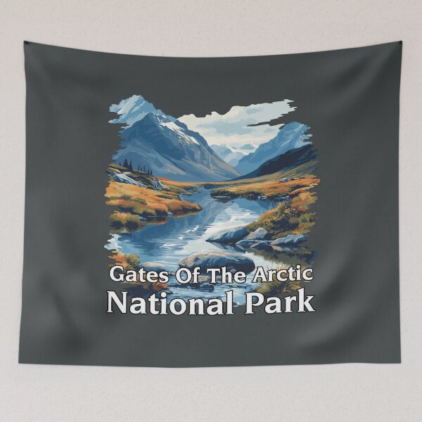 Item preview, Gates Of The Arctic National Park Vintage designed and sold by Ismeal Von.