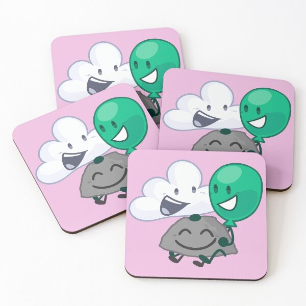 Item preview, Cloudy, Balloony, and Rocky designed and sold by PuppyRelp.