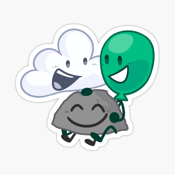 Item preview, Cloudy, Balloony, and Rocky designed and sold by PuppyRelp.