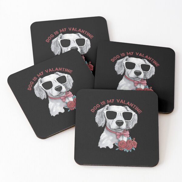 Item preview, Funny Dog is my valantine designed and sold by Crea-mood.