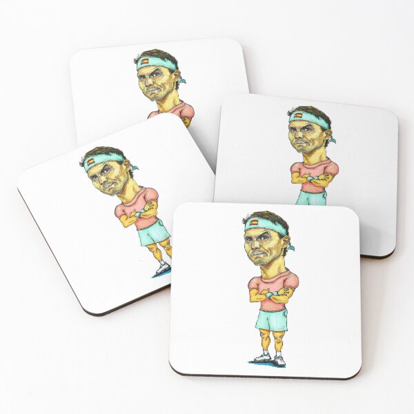 Item preview, Rafael Nadal - pro tennis player designed and sold by dizzycatbiz.