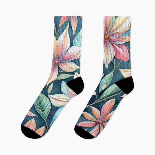 Artikelvorschau, Wunderschöne Vintage detaillierte Aquarellblumen entworfen und verkauft von MakeInShop.