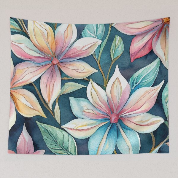 Artikelvorschau, Wunderschöne Vintage detaillierte Aquarellblumen entworfen und verkauft von MakeInShop.