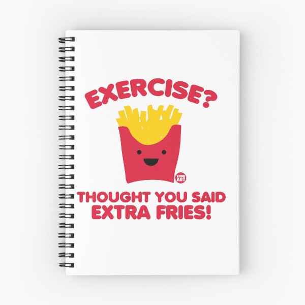 Item preview, EXERCISE EXTRA FRIES designed and sold by TODD GOLDMAN.